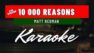 Matt RedmanSteven Samuel Devassy 10000 Reasons LYRIC KARAOKEINSTRUMENTALFMS VERSION [upl. by Wilfred]