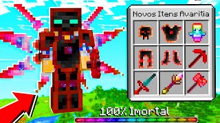 ARMADURA AVARITIA TEM NOVOS PODERES NO MINECRAFT [upl. by Dorison]