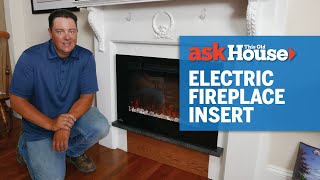 How to Install a Fireplace Insert in an Unconventional Opening  Ask This Old House [upl. by Engelbert]