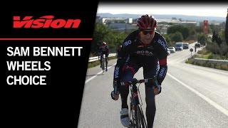 Which is the best wheels combination for road cycling Interview with Sam Bennett [upl. by Eiramave]