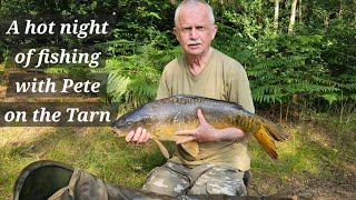 A hot night of fishing with Pete on the tarn [upl. by Ahsi]