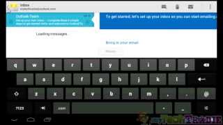 HotmailOutlookLive Email Setup on Android [upl. by Laurens]