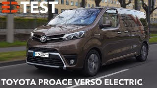 2021 Toyota Proace Verso Electric Fahrbericht Test Review Reichweite Ladeleistung Electric Drive [upl. by Jeramey]