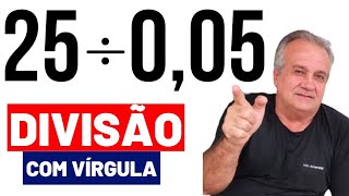 DIVISÃO COM VÍRGULA [upl. by Reine]