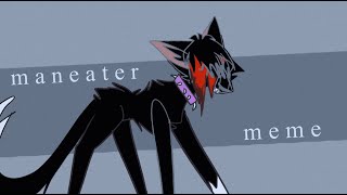 Maneater Meme  Warrior Cats Scourge flipaclip [upl. by Notyrb]