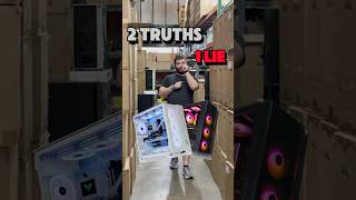 2 Truths 1 Lie  VRLA Tech Edition  Gaming PCs shorts [upl. by Brit]