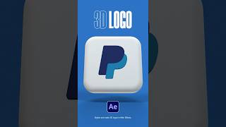 Easily Create Realistic 3D Logo Animations in After Effects [upl. by Jesh]