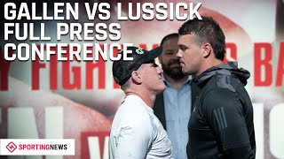 Paul Gallen vs Darcy Lussick Full Press Confernce [upl. by Ecirehs929]