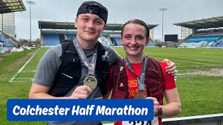 Colchester Half Marathon Vlog 2024 [upl. by Annekim]