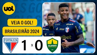 FORTALEZA 1 X 0 CUIABÁ BRASILEIRÃO 2024 VEJA O GOL DE HÉRCULES [upl. by Kelli72]