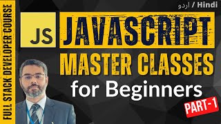 JavaScript Master Class  Full Course UrduHindi Part1  W3schools JavaSript Tutorial [upl. by Arraic]