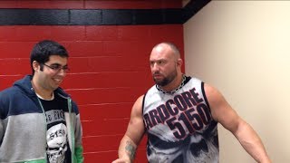 Day In The Life TNA House ShowMeeting Bully Ray Experience [upl. by Enobe859]