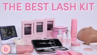 The BEST Lash Kit for Beginners  Whats in the Beauty School Kits [upl. by Yentihw503]