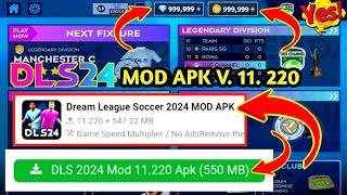 Dls 2024 mod apk unlimited money and gems  Dls 24 hack [upl. by Valentina]