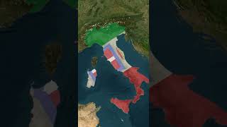 La storia della bandiera italiana shorts mappe bandiere italia [upl. by Notyap]