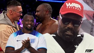 DEREK CHISORA REVEALS WHAT OLEKSANDR USYK TOLD HIM AT RINGSIDE DURING JOE JOYCE WIN DILLIAN WHYTE [upl. by Silma453]