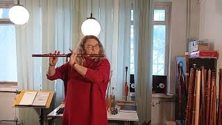 Pratten flute from Grzegorz Tomaszewiczs workshopPerformerEwelina Grygier [upl. by Intruoc377]