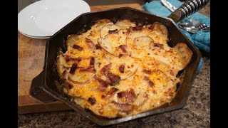 Cheesy Scalloped Potatoes and Ham In the FINEX [upl. by Ecital]