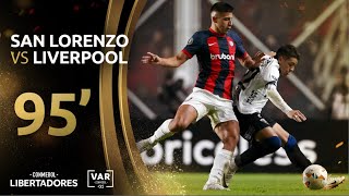 CONMEBOL LIBERTADORES  REVISIÓN VAR  SAN LORENZO VS LIVERPOOL [upl. by Armat]