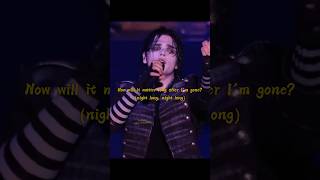 My Chemical Romance  Disenchanted MusicLyrics legend foryou lyrics mcr mtv emo [upl. by Aurelia705]