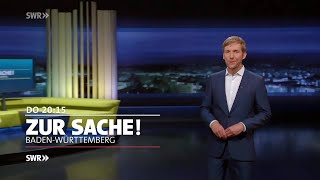 Organspende als Bürgerpflicht quotZur Sache BadenWürttembergquot SWR Fernsehen [upl. by Selrhc334]