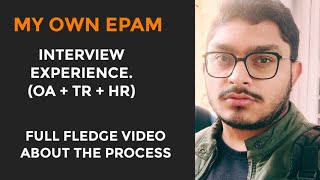 My Epam Systems interview experience  Epam interview experience and questions [upl. by Hodess]