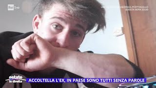 Accoltella lex fidanzata arrestato per tentato omicidio  Estate in diretta 26062024 [upl. by Saenihp]