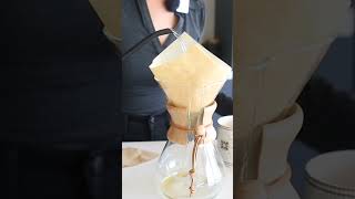 Have you tried the Chemex way of enjoying pour over coffee Heres how [upl. by Anawat]