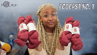 KopyKali Knitting Podcast no1 [upl. by Nowed]