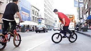 STEVIE CHURCHILL amp BRANDON BEGIN in DOWNTOWN LA [upl. by Ijic700]