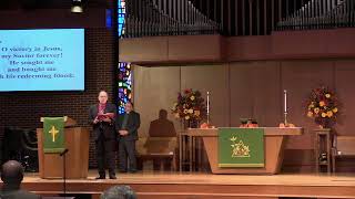 Lititz UMC Traditional Service 111024 [upl. by Onairpic]