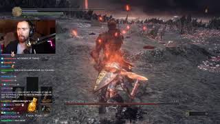 Asmongolds Eleventh and Final Stream of Dark Souls 3  FULL VOD [upl. by Heiney]