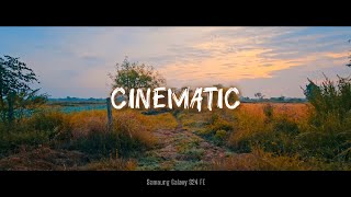 Samaung Galaxy S24 FE Cinematic 4k Camera Test [upl. by Nlyak383]