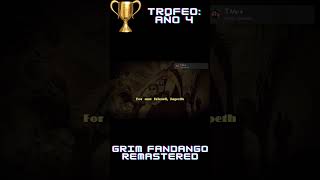 🏆 Trofeo oro Año 4 de Grim Fandango Remastered grimfandango ps5 platino [upl. by Atalie]