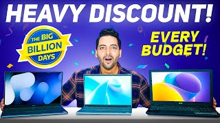 Crazy Discount On Laptops In Every Budget  Flipkart Big Billion Days ⚡ [upl. by Ioab]