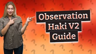 How to get observation haki V2 in blox fruits [upl. by Navar]