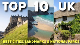 Top 10 Places To Visit in The UK watch before you go [upl. by Sucul601]