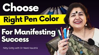 How to Choose Right Pen Colour to Manifest Success [upl. by Adekram562]