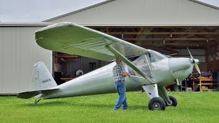 1946 Luscombe 8A Takeoffs Landings amp Ride Along [upl. by Matthei]