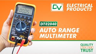 DV DT802040 Auto Range Multimeter [upl. by Ahtimat28]