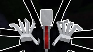 Slenderman In Minecraft  Minecraft Bedrock Edition  SlothBuddys Terrors Addon [upl. by Dnyletak]