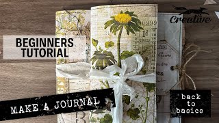 Beginners Junk Journal Tutorial Easy to Follow [upl. by Tully]