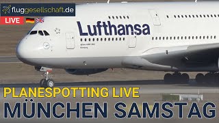 Munich ✈️ Airport Planespotting LIVE 🦁 Samstag 19102024 [upl. by Orv]