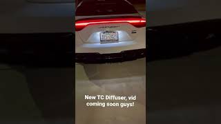 Kia Stinger gt1 tc diffuser ark downpipes mbrp exhaust  Jb4 tuned [upl. by Lohrman738]