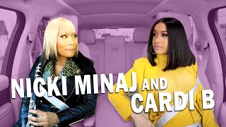 Nicki Minaj and Cardi B Carpool Karaoke [upl. by Allemat]