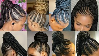 40 Beautiful Braided Updos For Black Women [upl. by Gahan]