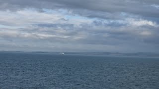 Ferry from Dunkirk France to Dover port UK  DFDS ferries  Beautiful views [upl. by Sarita]