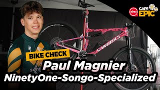 Epic Bike Check  Paul Magnier  2023 Absa Cape Epic [upl. by Phalan816]