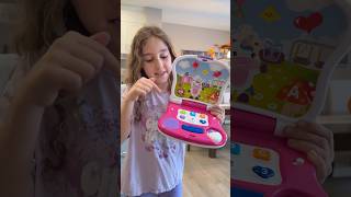 Sierra teaches Rhia lesson about learning letters and numbers shorts [upl. by Norri]