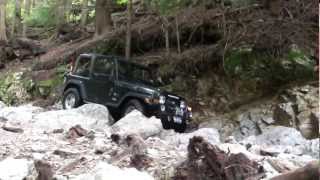 Jeep Off Road Adventures  Black TJ [upl. by Sane]